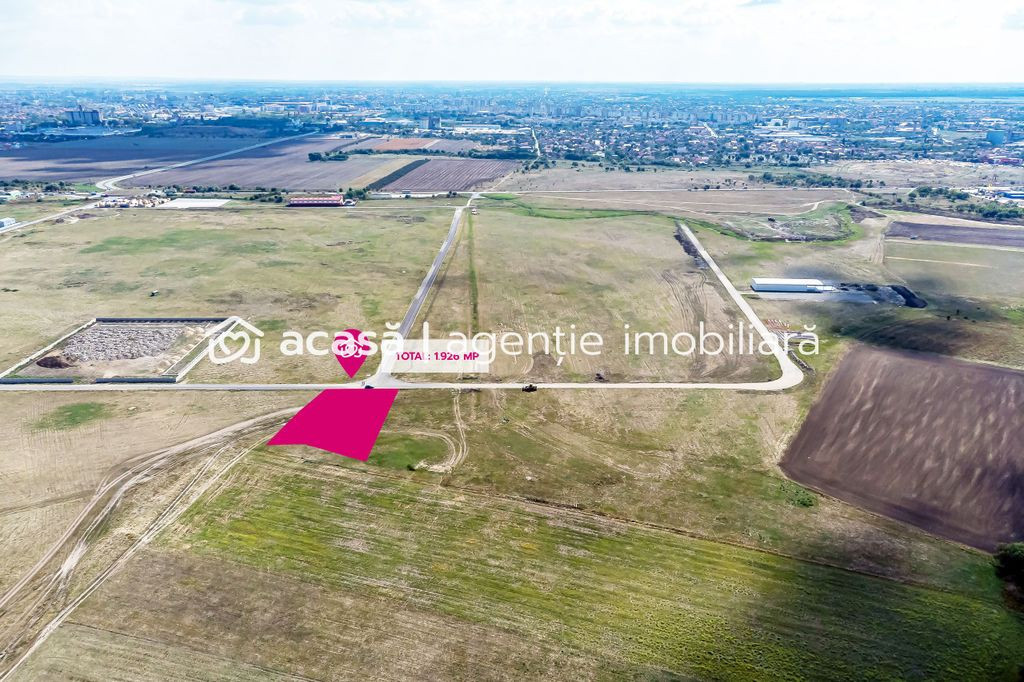 Oportunitate – Teren industrial 1.926 mp lângă Centur...