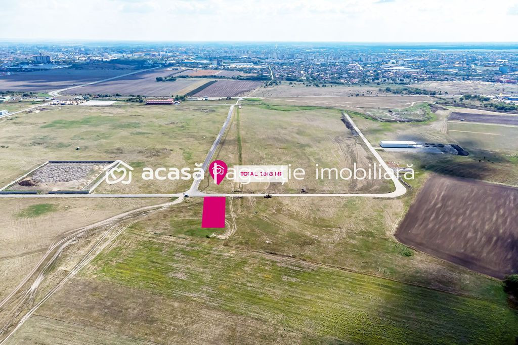 Oportunitate – Teren industrial 1.663 mp lângă Centur...