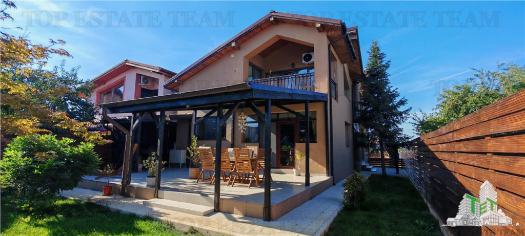 Vila superba, individuala 5 camere, teren 605mp, gradina ame