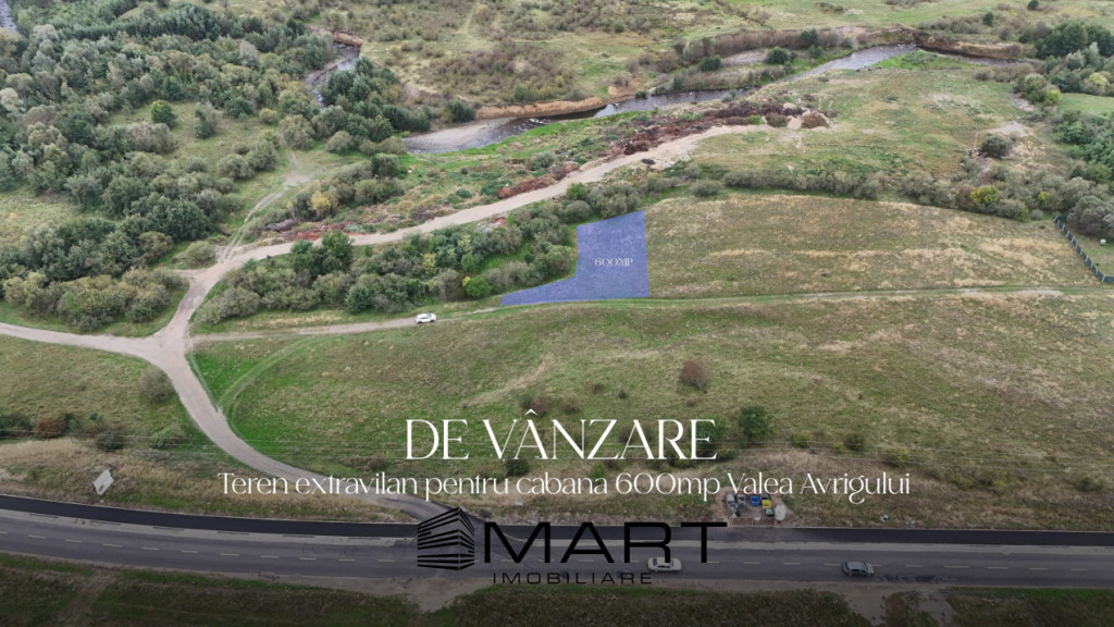 Teren 600mp pe Valea Avrigului