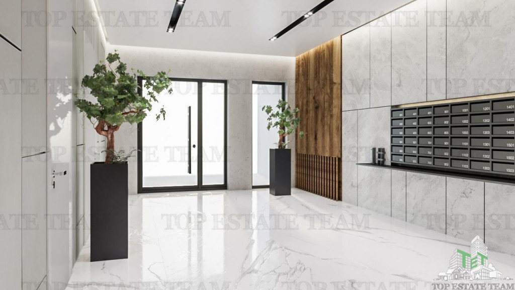 Apartament 2 camere intr-un bloc nou, modern, 61mp utili b