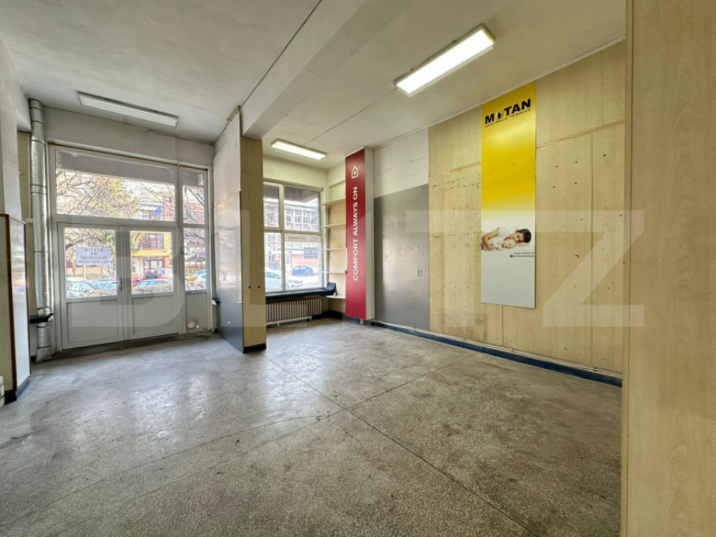 Spațiu comercial de închiriat, zona Decebal – poziție e