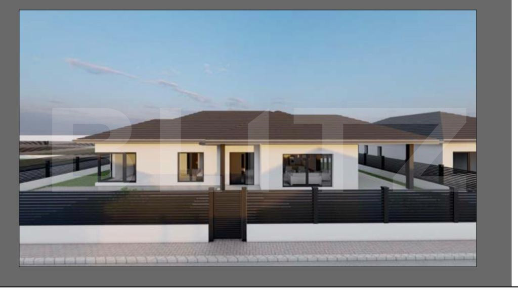 Teren intravilan, 5 ari cu fundație, proiect casa, zona Ghi