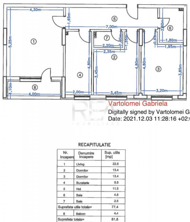 3 camere cu 2 parcari in Pipera langa Porsche Center