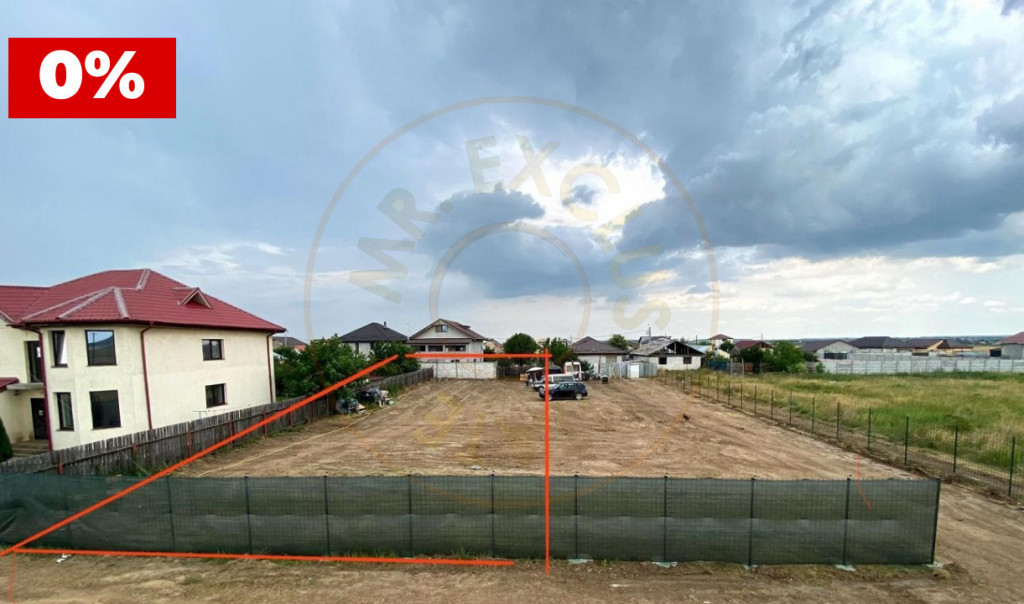 Teren generos pentru casă în Balaceanca cu utilități la