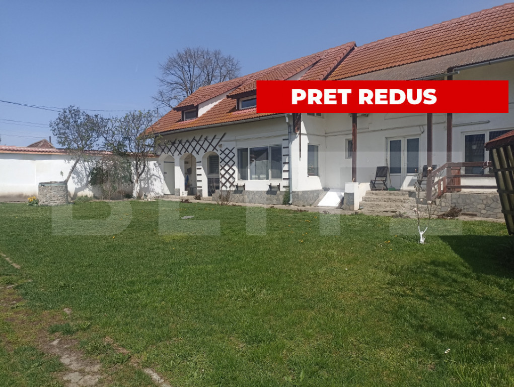 Casă de vânzare cu teren generos – la doar 15 minute de