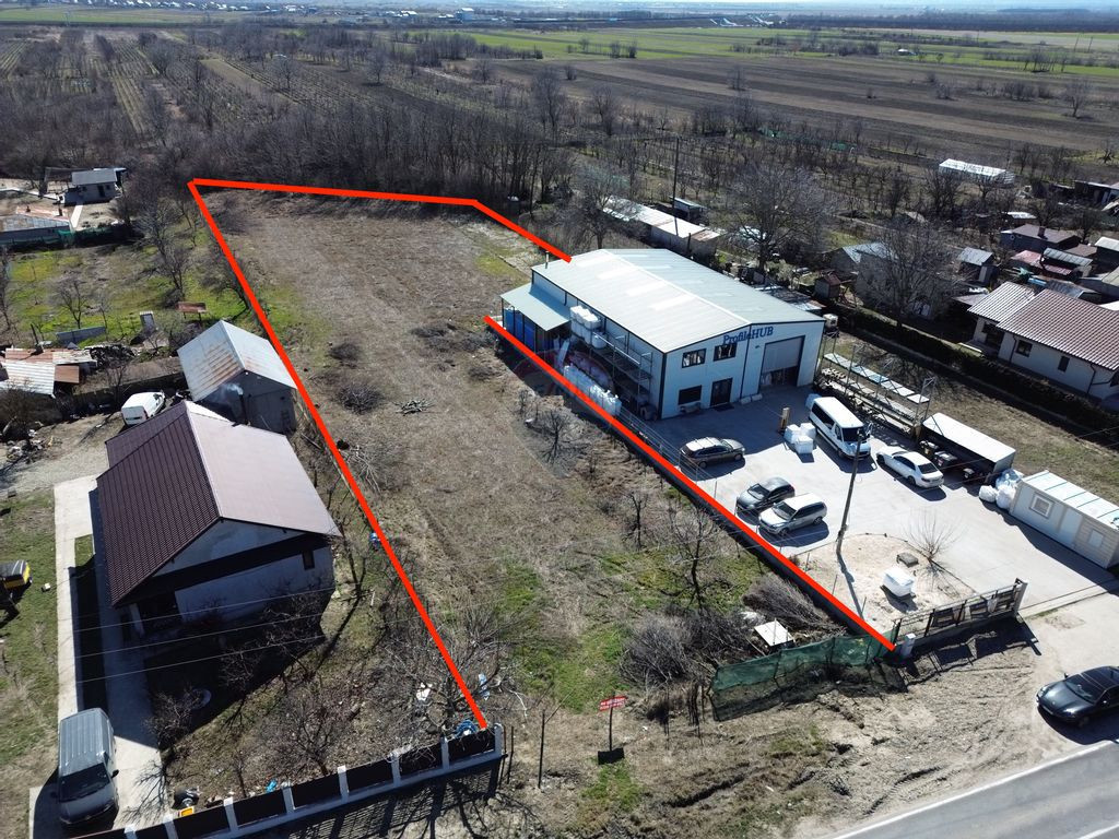 Teren 3,631mp Mandresti-Munteni / Drumul DN23