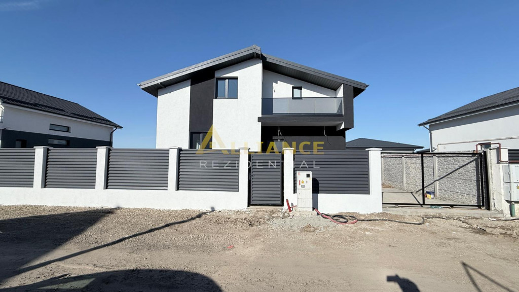 Casa individuala P M - 4 camere - 2 bai - 380 mp teren