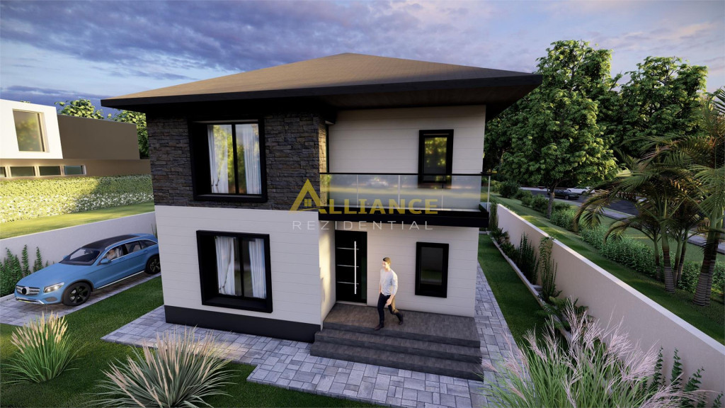 Vila individuala- 700m de STV- 4 camere - 2 bai - pod - beci