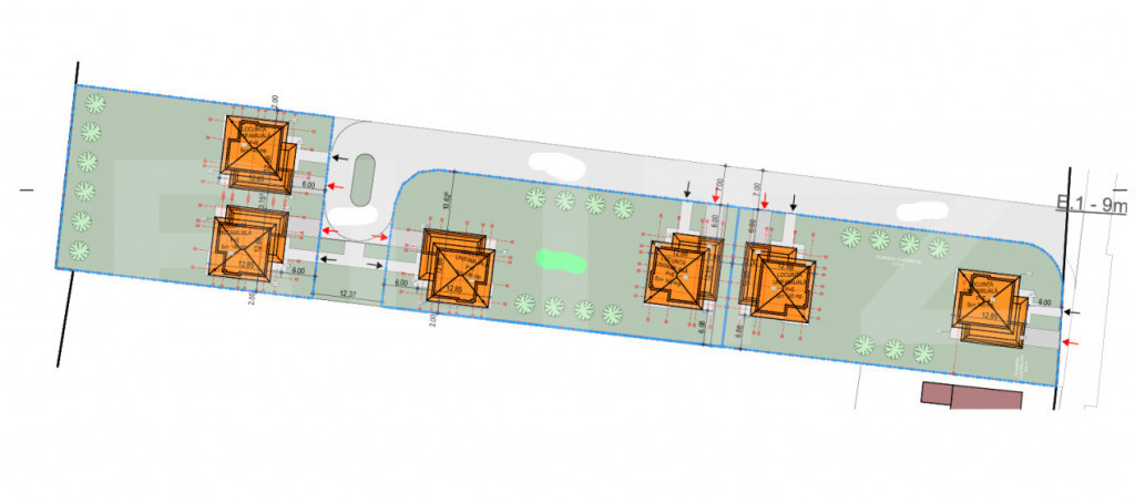 OFERTA! Teren cu 6 Autorizatii de Construire pentru casa (P+