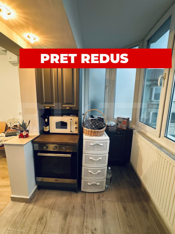 Apartament renovat- 2 camere transformate in 3, zona Bucovi