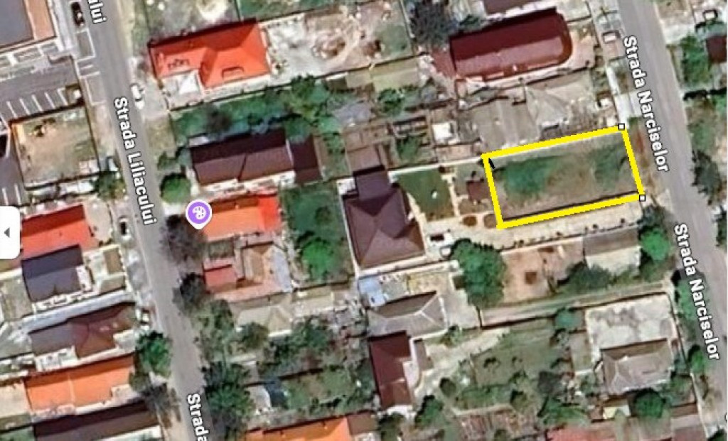 Teren intravilan Lumina, 371 mp, central, situat langa scoal