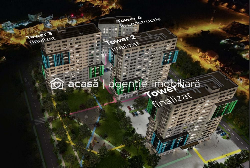 Apartament cu 3 camere și parcare subterană | XCity Tim...