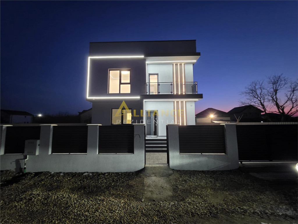 Vila individuala cu 4 camere 3 bai teren 364mp