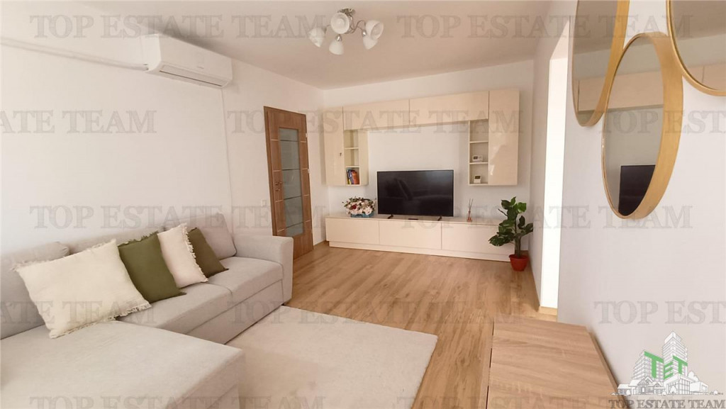 Apartament 2 camere cu centrala proprie, prima , zona linist