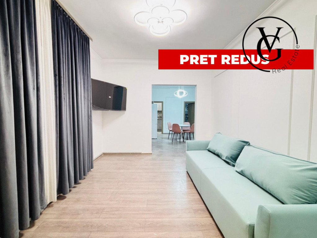 Apartament 3 camere - Zona Cismigiu