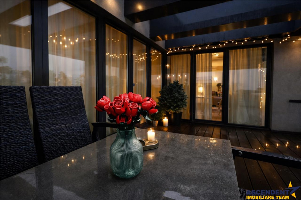 Penthouse Qualis Tractorul Brasov,terasa panoramica,3 balcoa