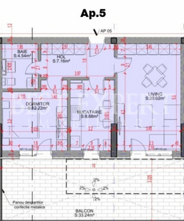 2 Camere Direct Dezvoltator cu Terasa Spatioasa