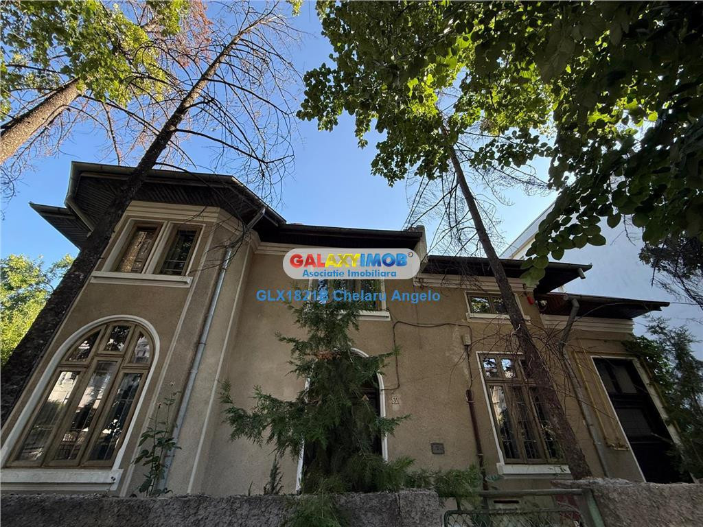 B#259;neasa vila interbelica P 1, 7 camere, teren 391 mp,