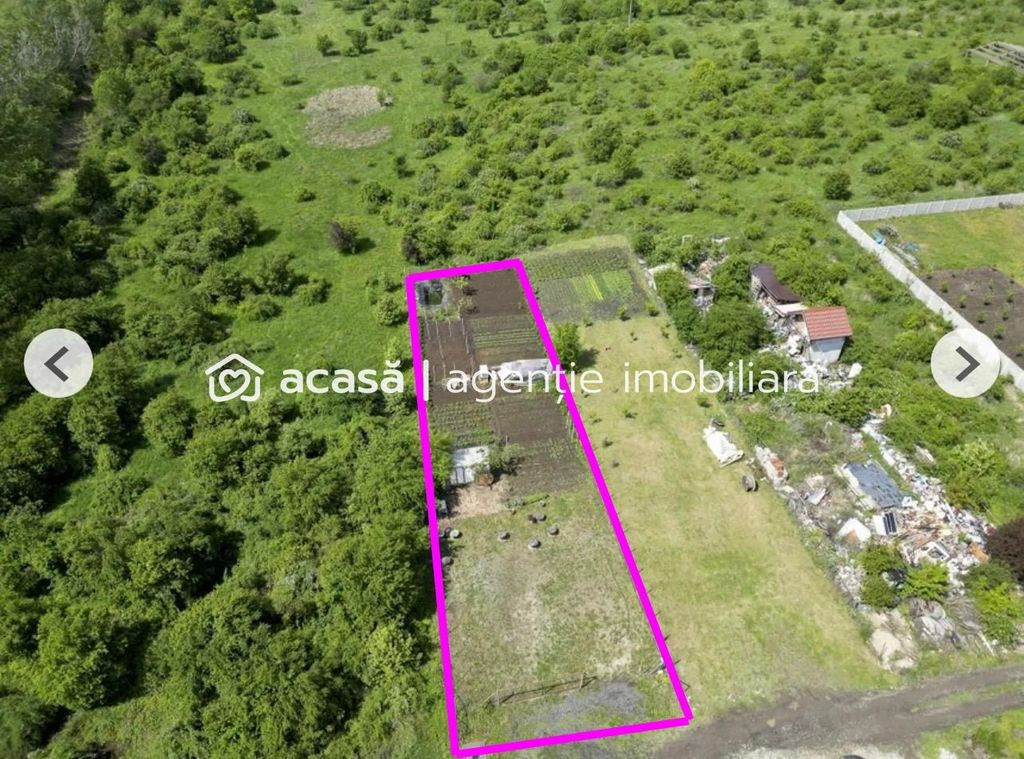 Teren 906 mp Arad, preț sub localitățile limitrofe.