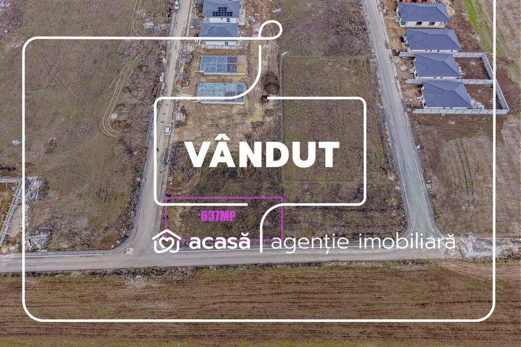 VÂNDUT - Teren 637 mp | 2 fronturi stradale | Cartier Vi...