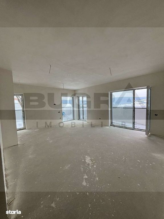 Apartament de 3 camere, 77mp + 50mp terasa, parcare, Baciu