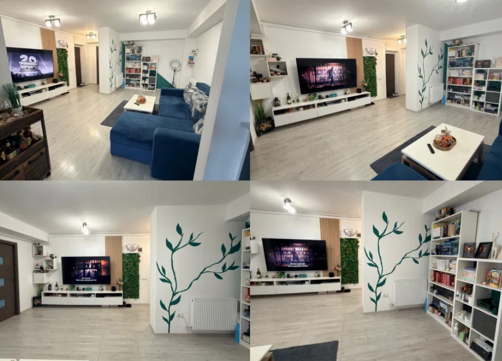 Apartament cu 3 camere,open space - zona Astra