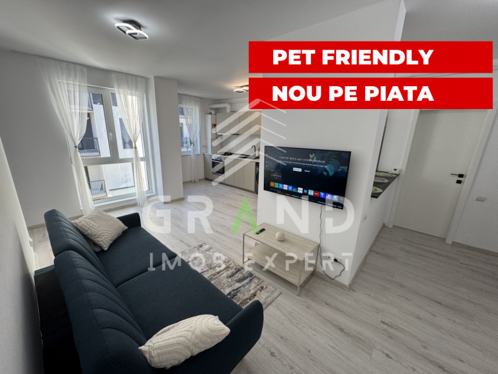 Ap 2 camere PET FRIENDLY | BALCON | Parcare subterană | FLO