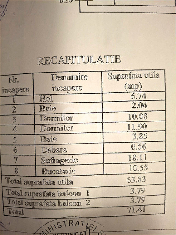 Apartament cu 3 camere intr-o zona premium - cartierul Exerc