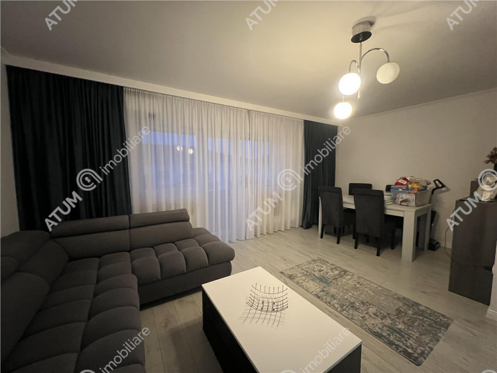 Apartament modern cu 3 camere 2 bai pod propriu de 85 mp in