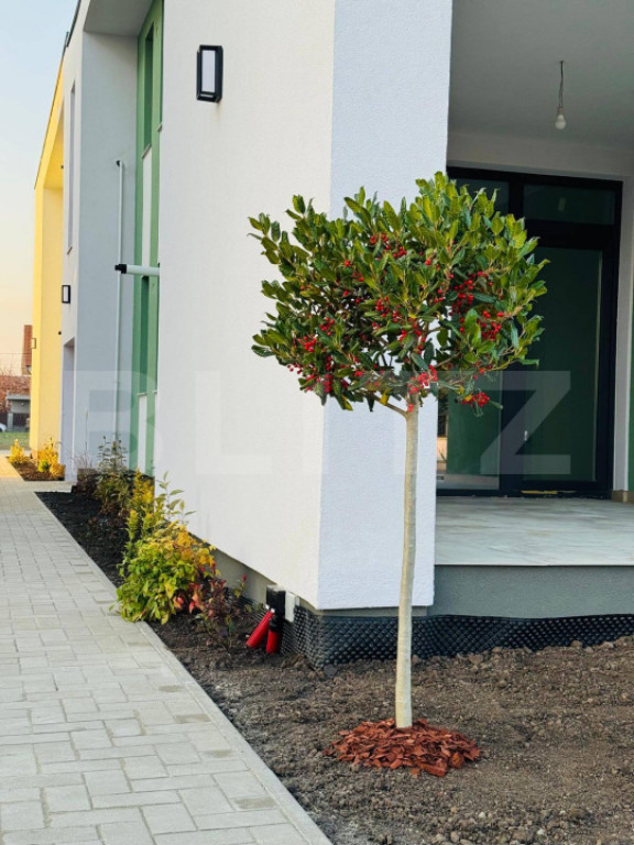 Apartament modern, 3 camere, terasă încălzită, grădină