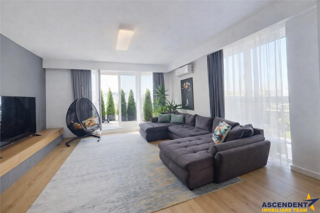 Eleganta la inaltime, Penthouse cu design unic, terasa de 40