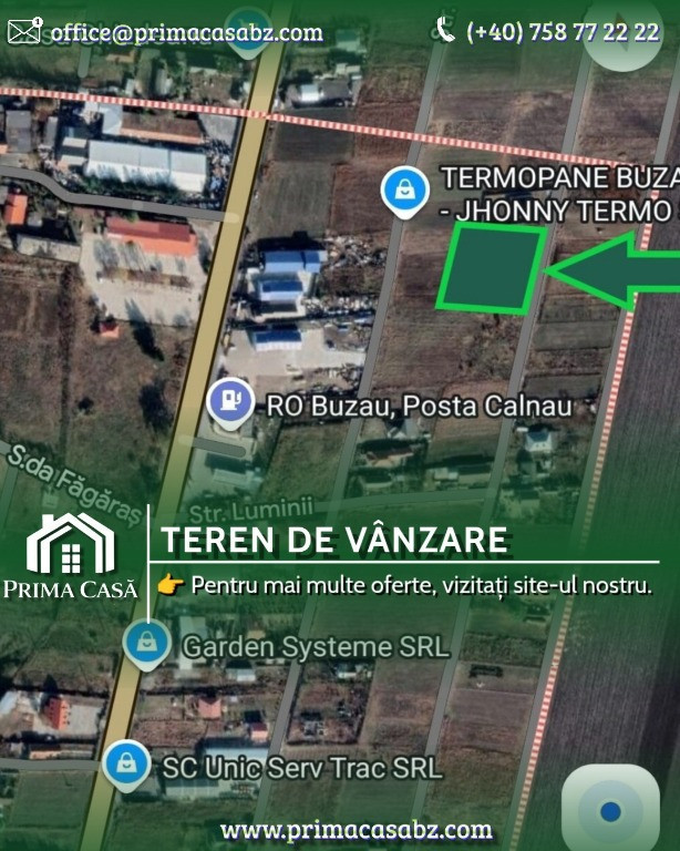 Teren intravilan Posta Calnau 1919mp – 40.000 euro