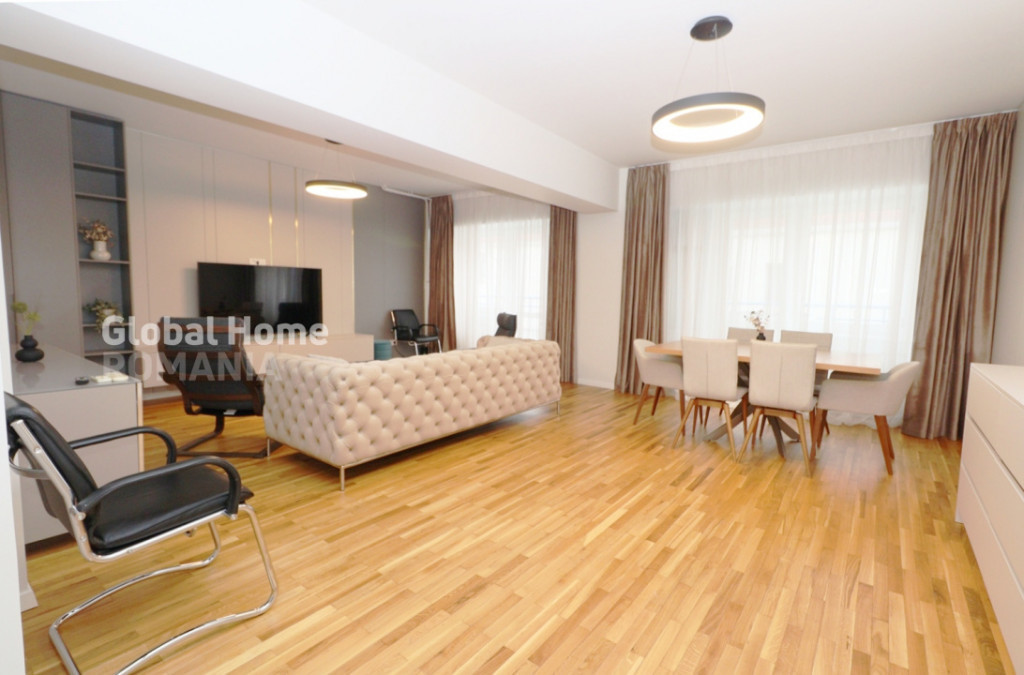 3 camere Herastrau | 181 mp - et. 3/4 | 3 balcoane | 2 bai |