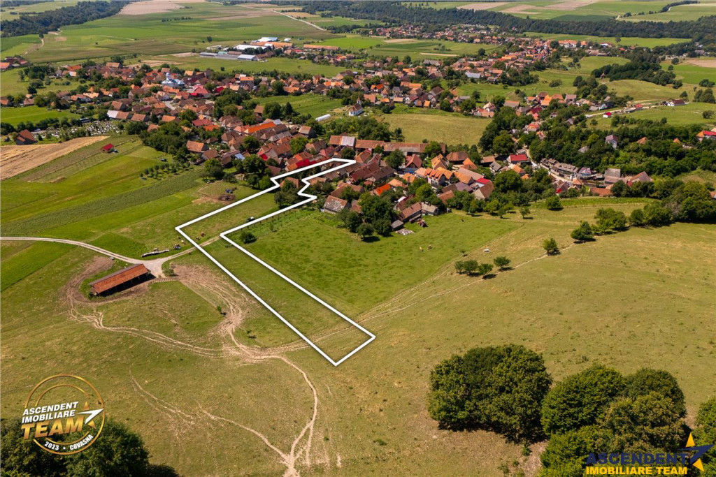 FILM! Domeniu peste 5.000mp 2case traditionale, Bixad, Cova