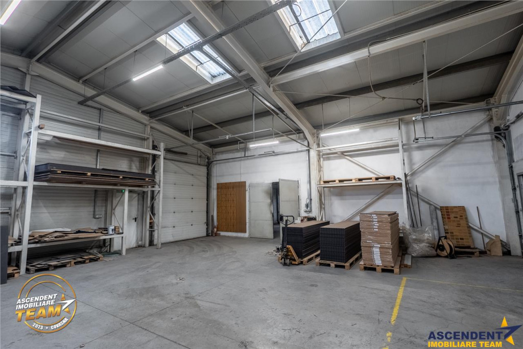 Complex industrial modern, acces dublu, potential apreciabil