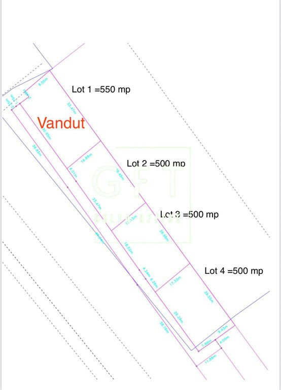 Teren intravilan 5 ari - Bistrita | Zona Aerodromului