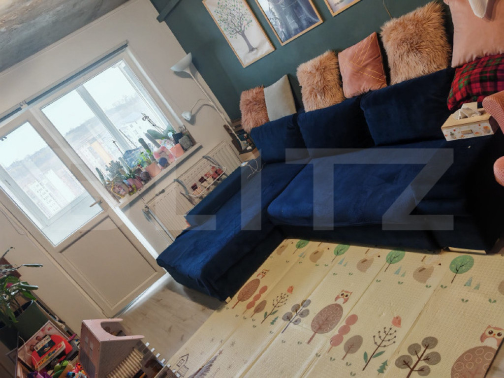 Apartament 2 camere, 58 mp, zona Dambu