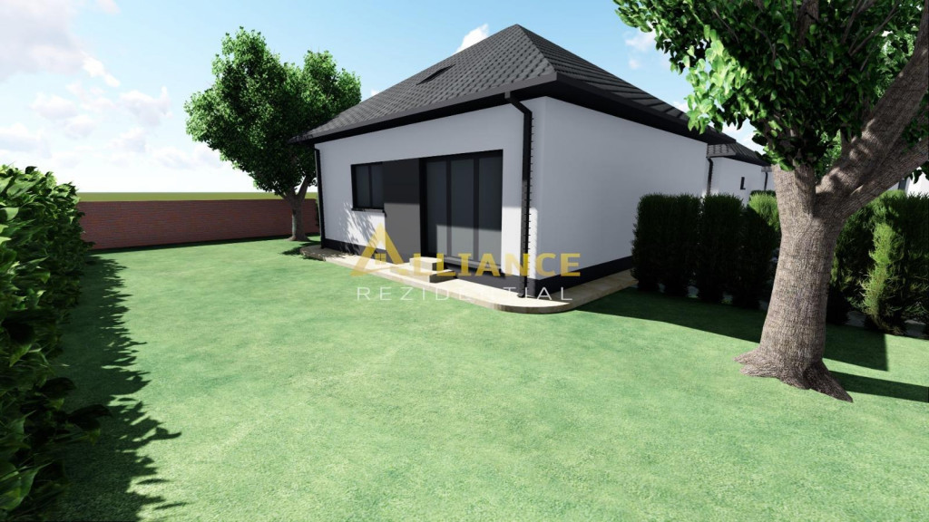 Casa 3 camere Teren 190 mp Popesti Leordeni zona Leordeni