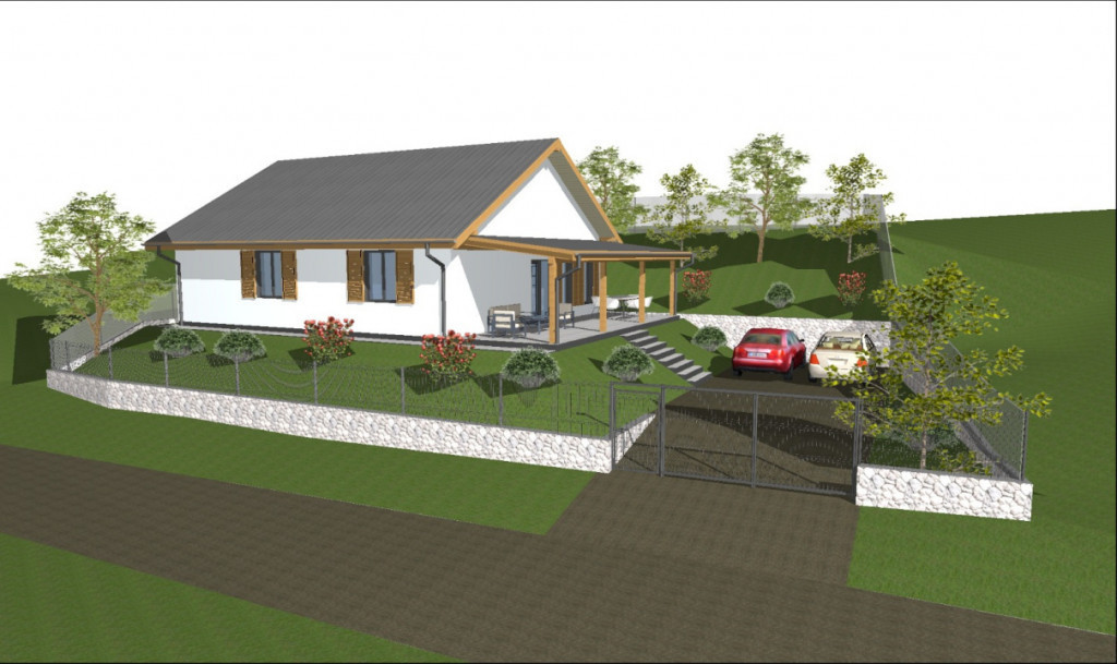 Casă Individuală Modernă – Panoramă Spectaculoasă spr