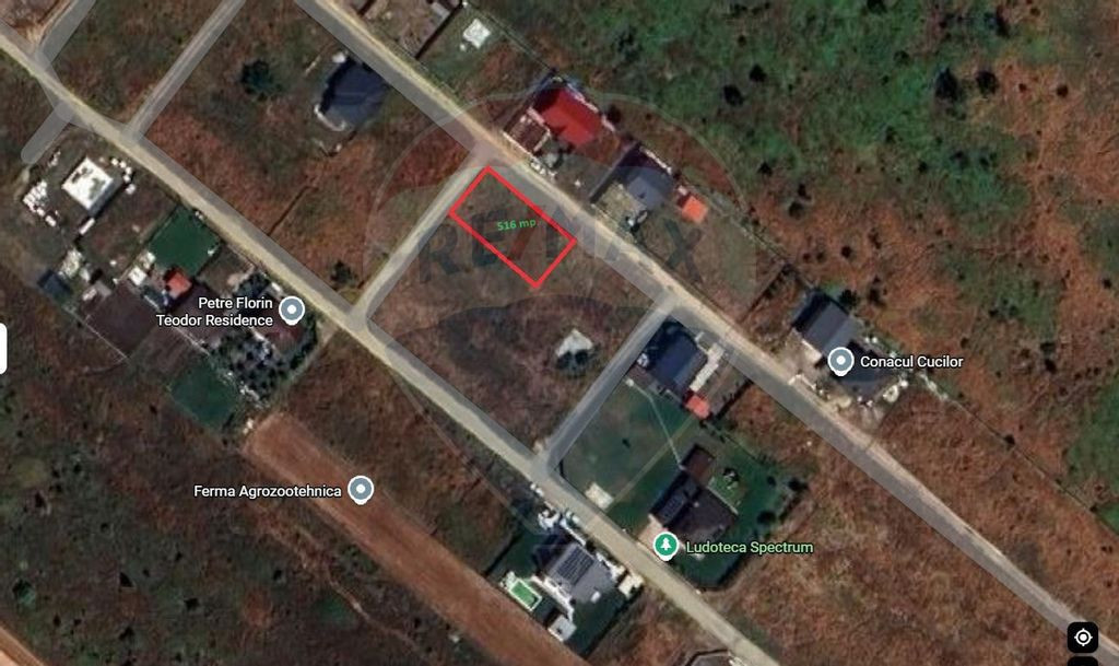 Teren intravilan 516 mp – Tărtășești/DN7 - 25 min d...