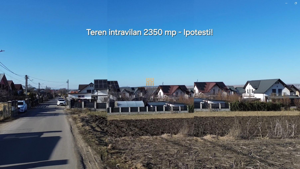 Teren Intravilan 2350 mp Ipotesti De 0727817187