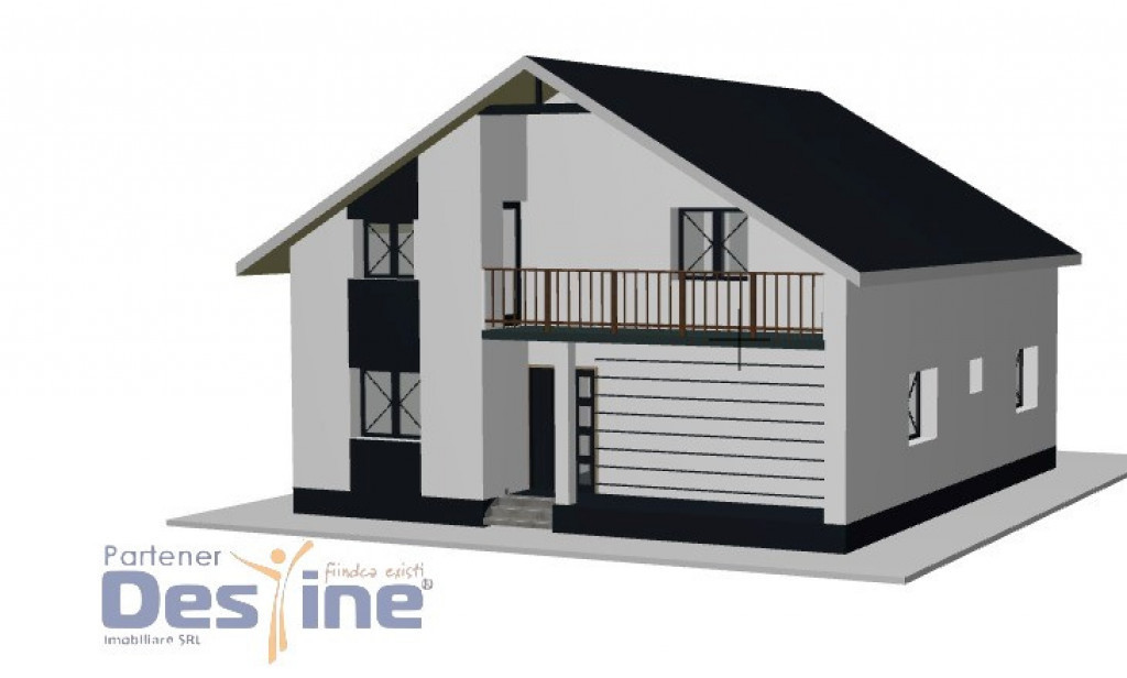 Casa cu mansarda, Dancu 470 mp teren, 155 mp suprafata utila