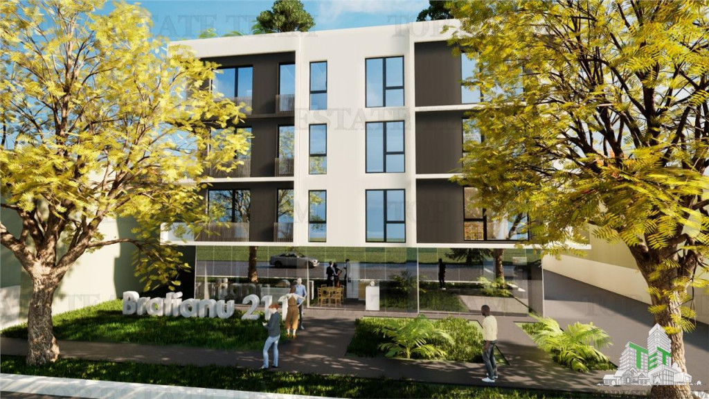 Apartament 3 camere in proiect nou - Bratianu, Constanta
