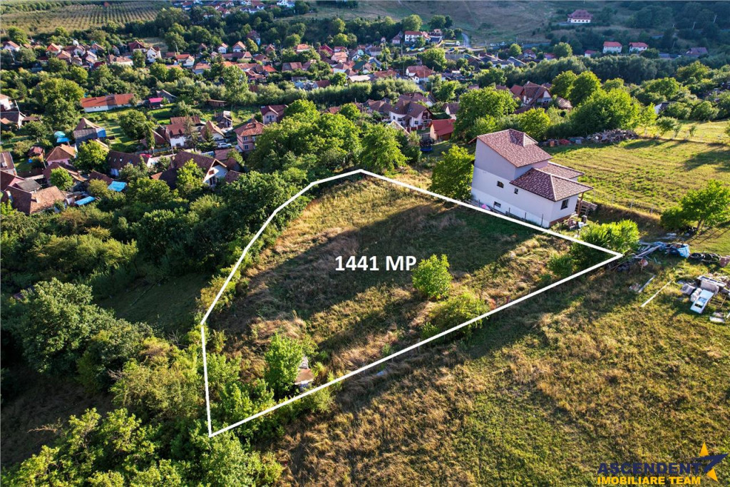 Teren intravilan, cu panorama superba, in Sfantu Gheorghe, C