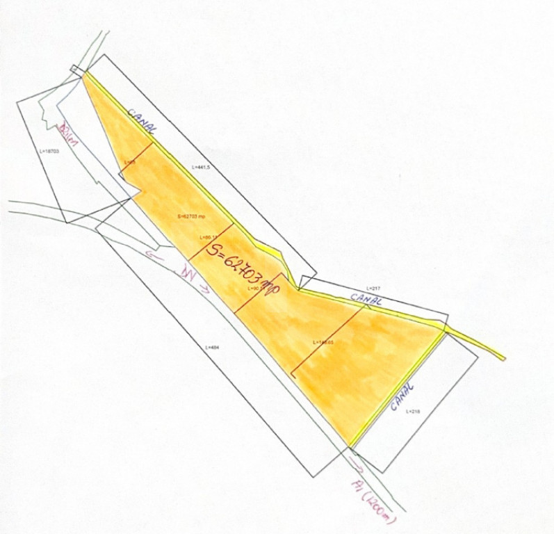 Teren intravilan 65.700 mp – zonă industrială Vințu de