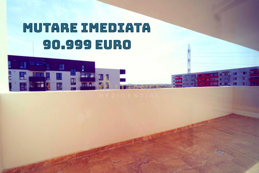 2 CAMERE MOBILAT SI UTILAT MODERN - BLOC NOU - PARCARE SUBTE