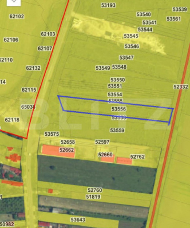 Teren intravilan 3.695mp pe DN15 la intrare in Reghin