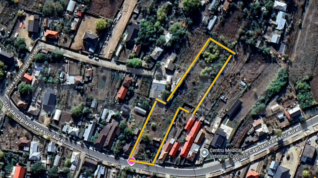 Teren intravilan, 2600 mp, Cosoveni