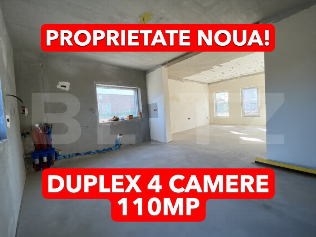 Duplex 4 camere P+M, 110MP, 280mp teren, Mosnita Veche